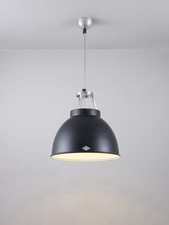 Original BTC Titan Pendant Ceiling Light, Size 1 Black
