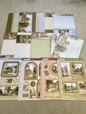 Hunkydory Country Days Card Making Kit, Toppers, Inserts. Background Sheets 