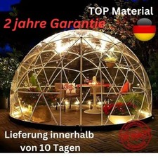 Modern 3.6meter Igloo Tent House Movable Dome Room Garden Shaped Sunroom