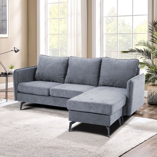 Seater chenille corner - 3, sofa