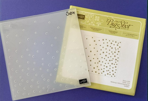 Stampin big shot - big, scattered