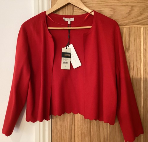 Hobbs poppy red - , scalloped