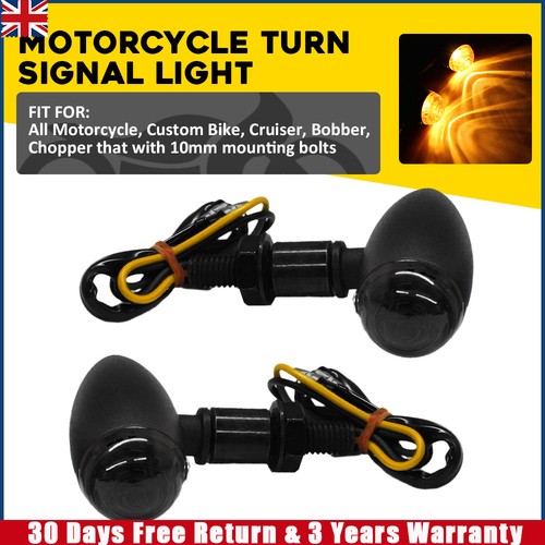 Smoked motorcycle turn - smoked,