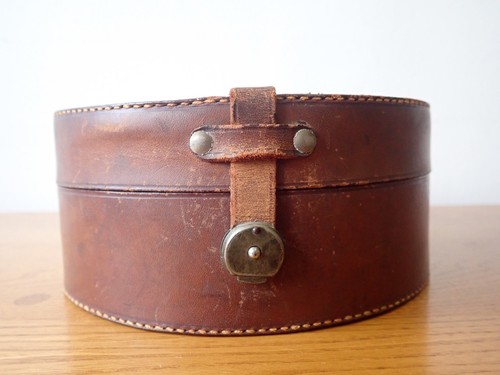 Vintage leather men - 's, collar