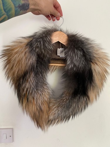 Genuine greek fox fur stole - fur,