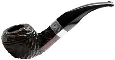 Peterson Donegal Rocky Rustic Finish Medium Bent Bulldog Briar Pipe (80s)