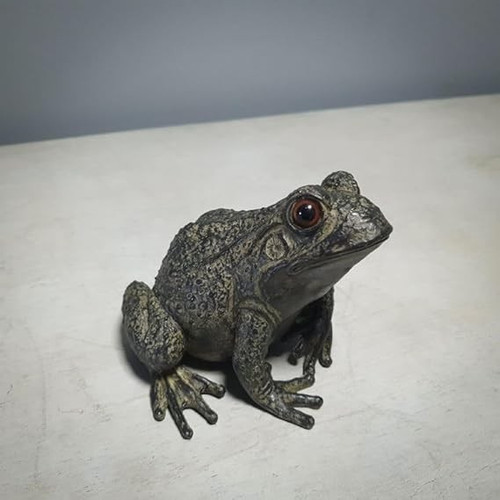 Resin frog statue real life - resin,