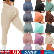 Women High Waist Gym Leggings Seamless Fitness Sports Running Ladies Yoga Pants