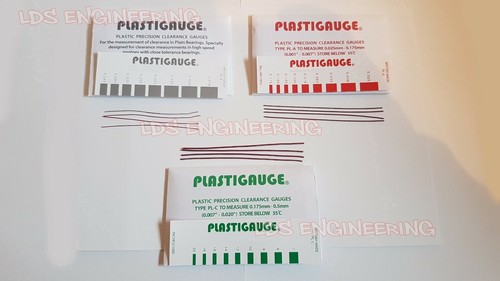 Plastigauge precision bearing