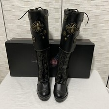 Demonia Steam Punk Boots Uk 5