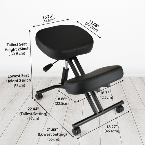 Kneeling chair with - chair,