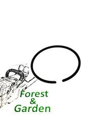Piston ring 45 mm for