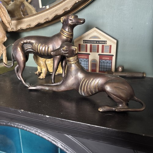 Pair vintage bronze - bronze/, brass