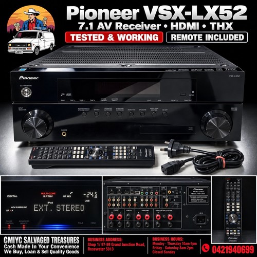 Pioneer vsx lx52 av - pioneer, 7.1