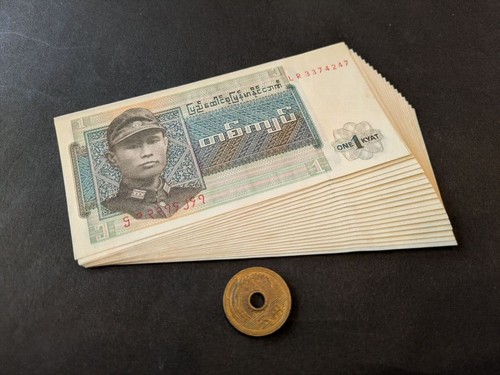 Myanmar 1972 kyat banknote - kyat,
