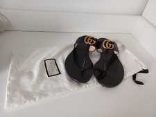 Gucci Marmont Flip Flops