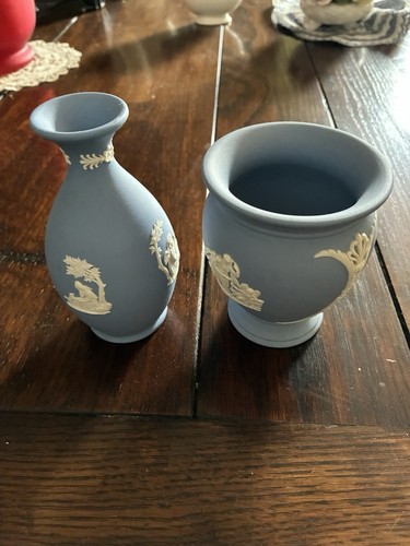 Vintage jasperware light blue - light,