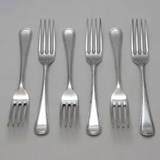 BEAD Design GEORGE BUTLER HEIRLOOM ** Silver Service Cutlery Six Table Forks