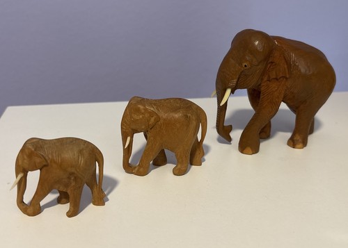 Vintage hand carved small - vintage,