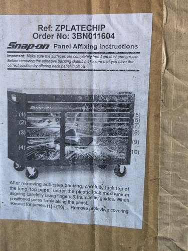 Snapon tool chest graffics - snapon,