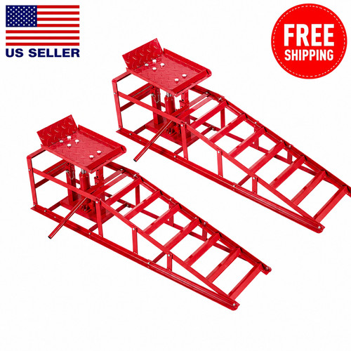 Ton hydraulic car ramps - ton, 2pc