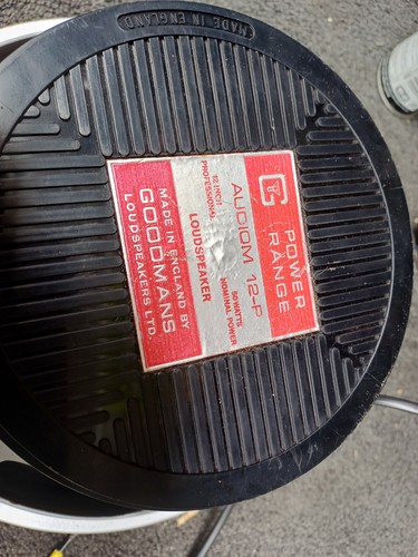 Vintage goodmans audiom p - vintage, 12-p