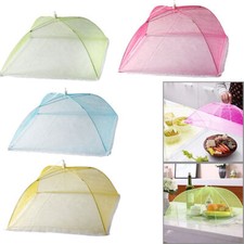 4X Food Cover Umbrella Protector BBQ Party Collapsible Pop Up Mesh Fly Wasp Net