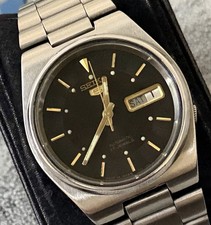 Vintage Seiko 5 Black Dial