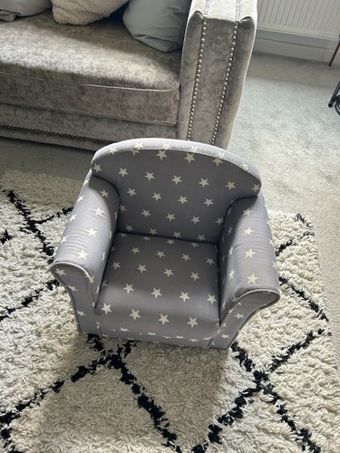 Childrens armchair grey with - childrens,