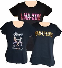 Ladies Fitted T-Shirts "Keeeeep Dancing/Amazing/Fabulous" Strictly Come Dancing 