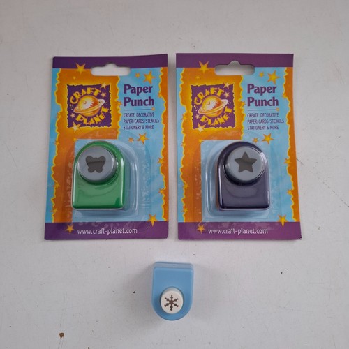 Small paper punches - x,