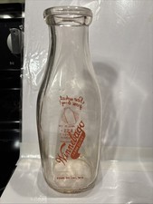 Winnebago Farm Dairy Quart Bottle. Fond Du Lac, Wi ACL