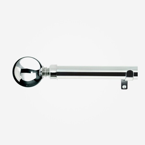 Curtain pole metal 28mm - pole,