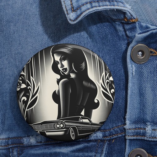 Custom pin button badge - pin,