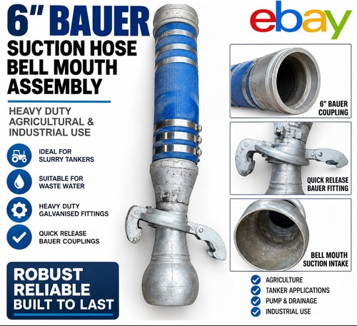 Inch bauer suction - inch, bell