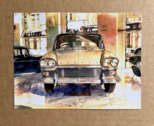 Humber super snipe art print - super,