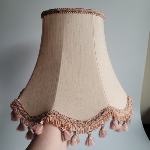 Vintage pink fabric bell - pink,
