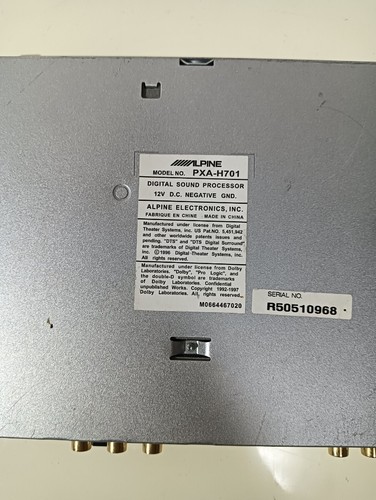 Alpine pxa h701 1ch digital - alpine, pxa-h701