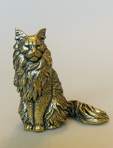 Brass statuette the maine - brass,