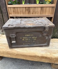 vintage military ammo box VI