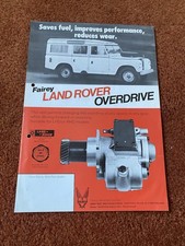 Land Rover Fairey Overdrive