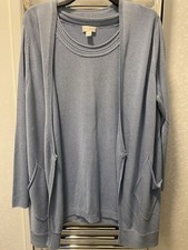 PETER HAHN Cardigan and Jumper