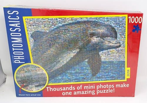 Photomosaics dolphin jigsaw - photomosaics,