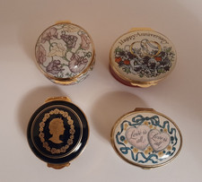 4 X Enamel Boxes " Crummles ~