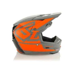 6D ATR-3Y Youth Hex Gloss Neon Orange Helmet MX