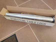 Chrome Breakfast Bar Leg 710mm