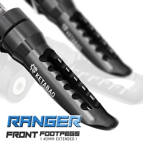 Black ranger front - front, pegs