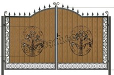 DRIVEWAY GATES/COMPOSITE WOOD