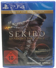 Sekiro Shadow Die Twice GOTY Playstation 4 Ps4 Game of the Year Edition New