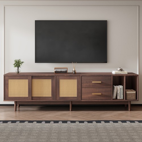 Stand cabinet 3 rattan - cabinet, w/